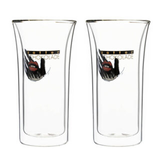 Trinkschokolade - Glas (2 Stück)